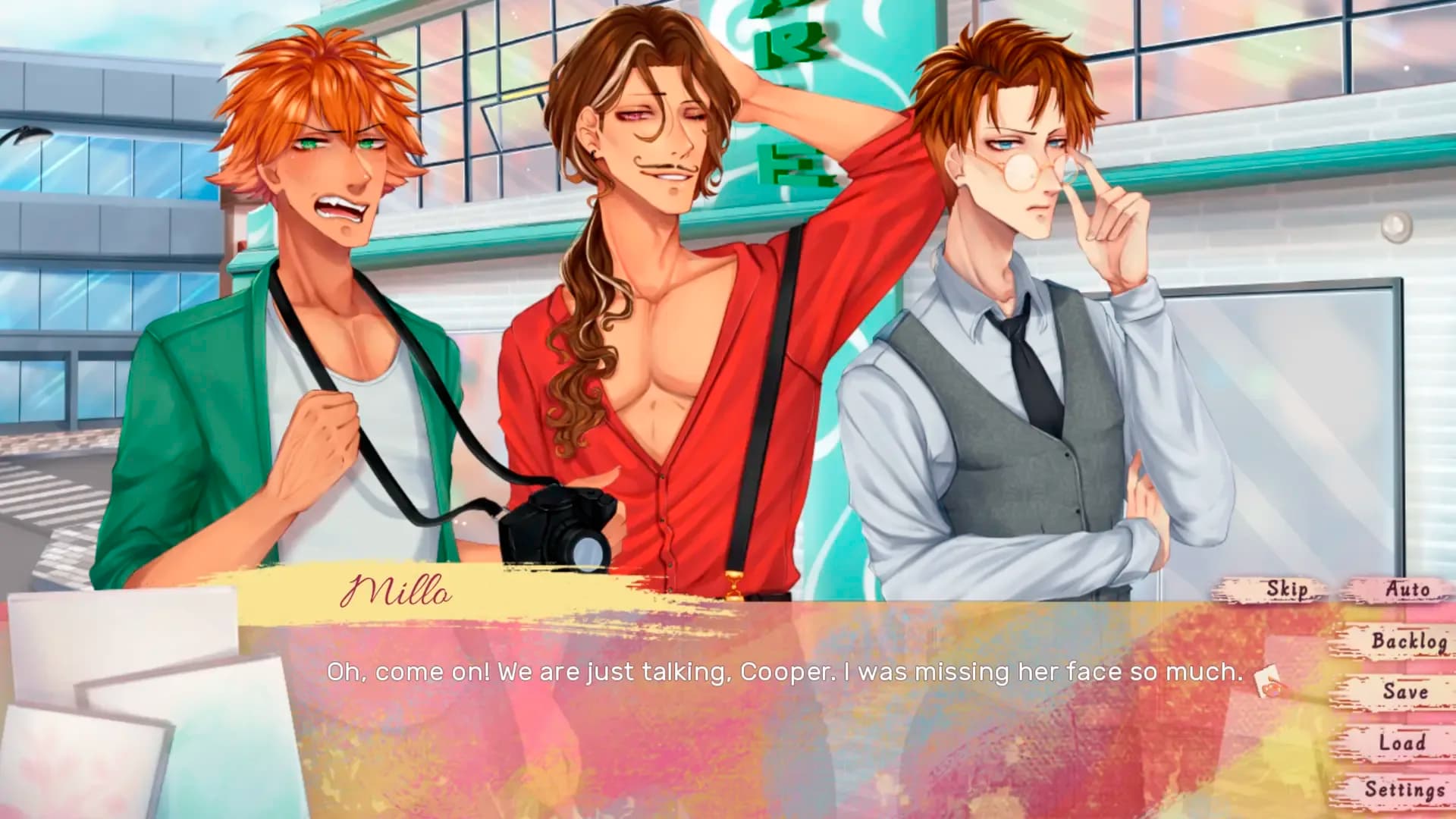 image backdrop image
