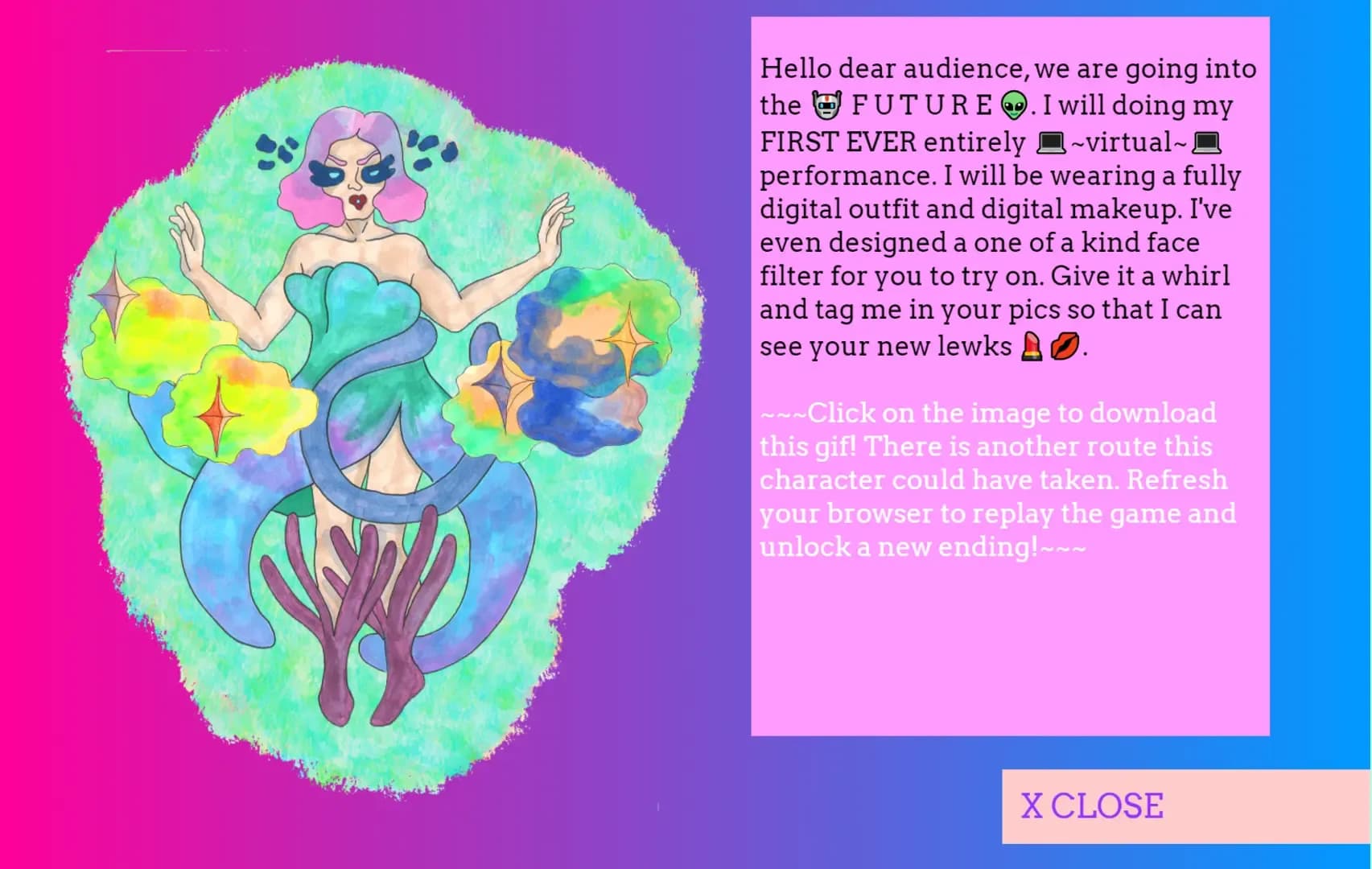 image backdrop image