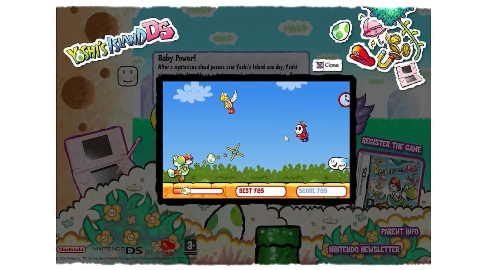 image backdrop image