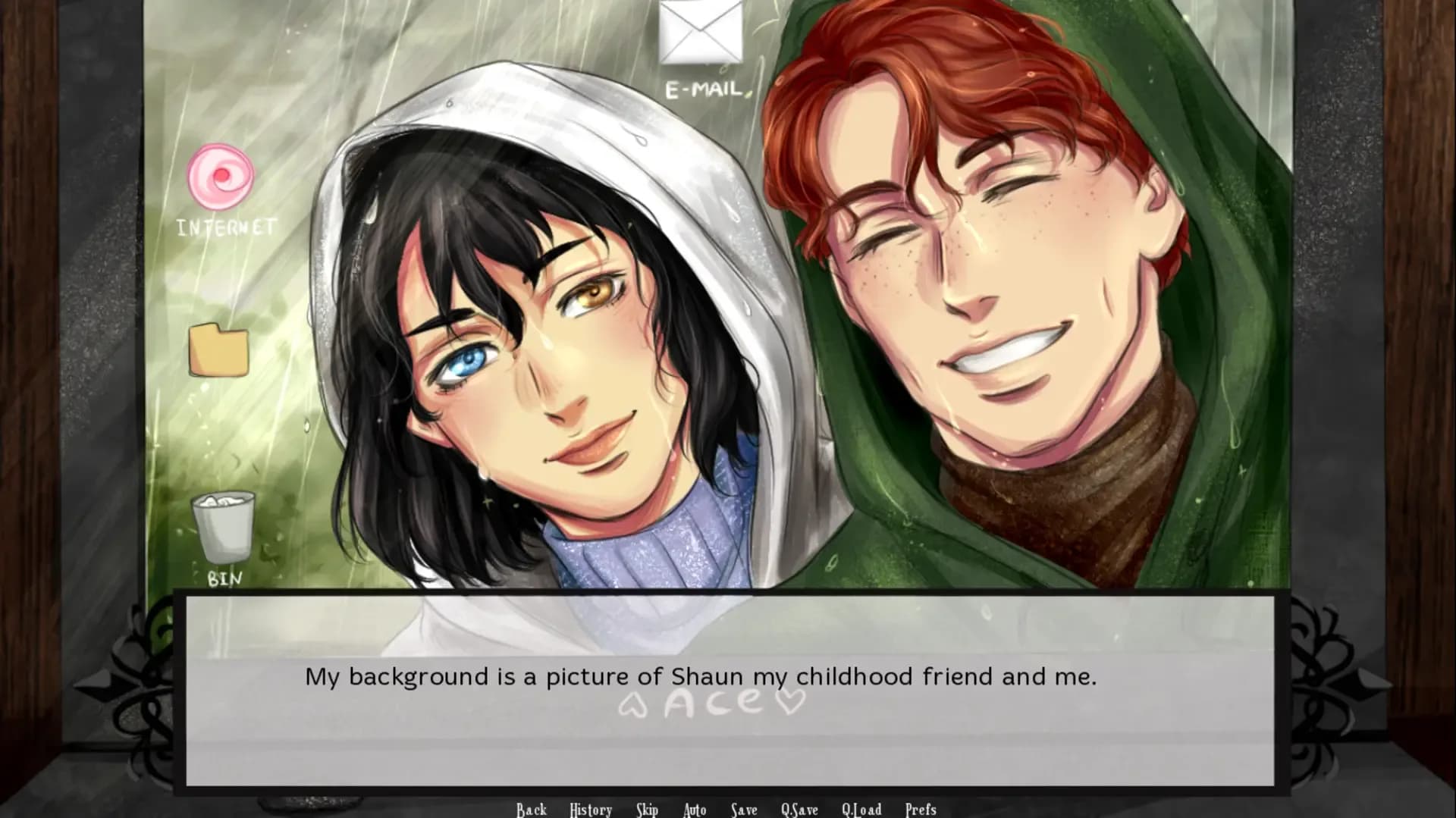 image backdrop image