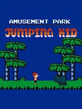 amusement-park-jumping-kid