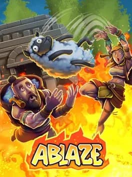 ablaze