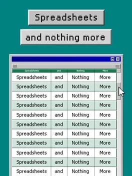 spreadsheets-and-nothing-more
