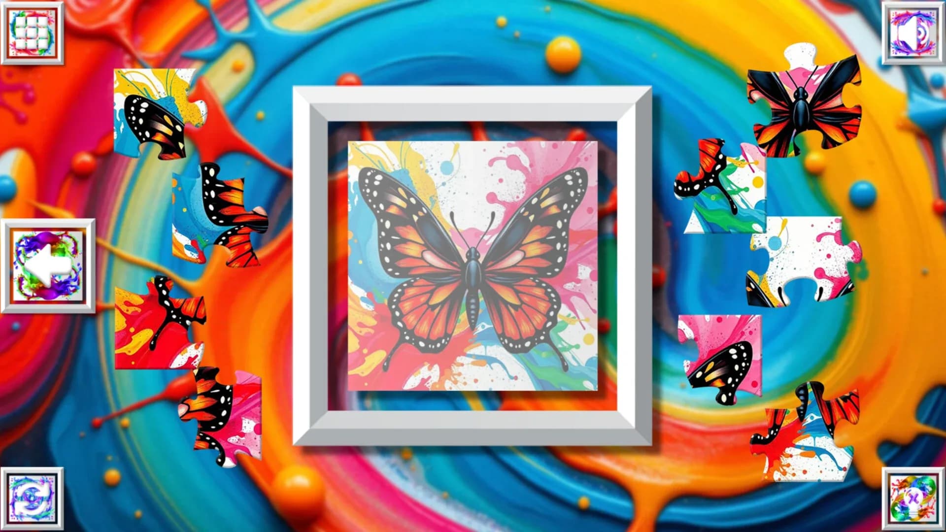image backdrop image