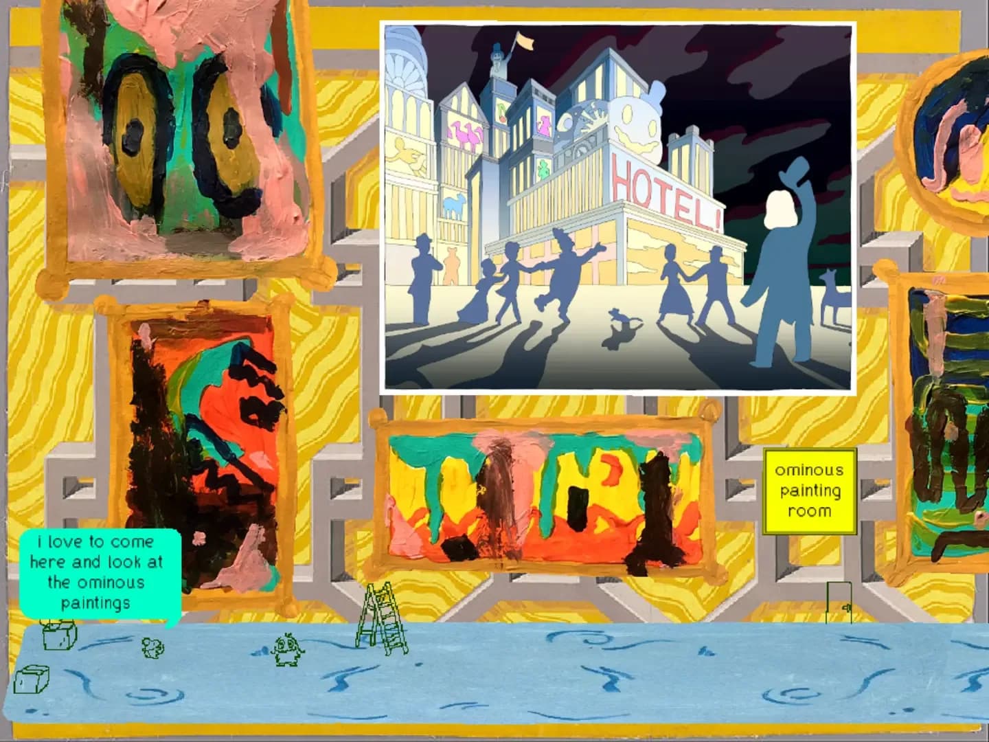 image backdrop image