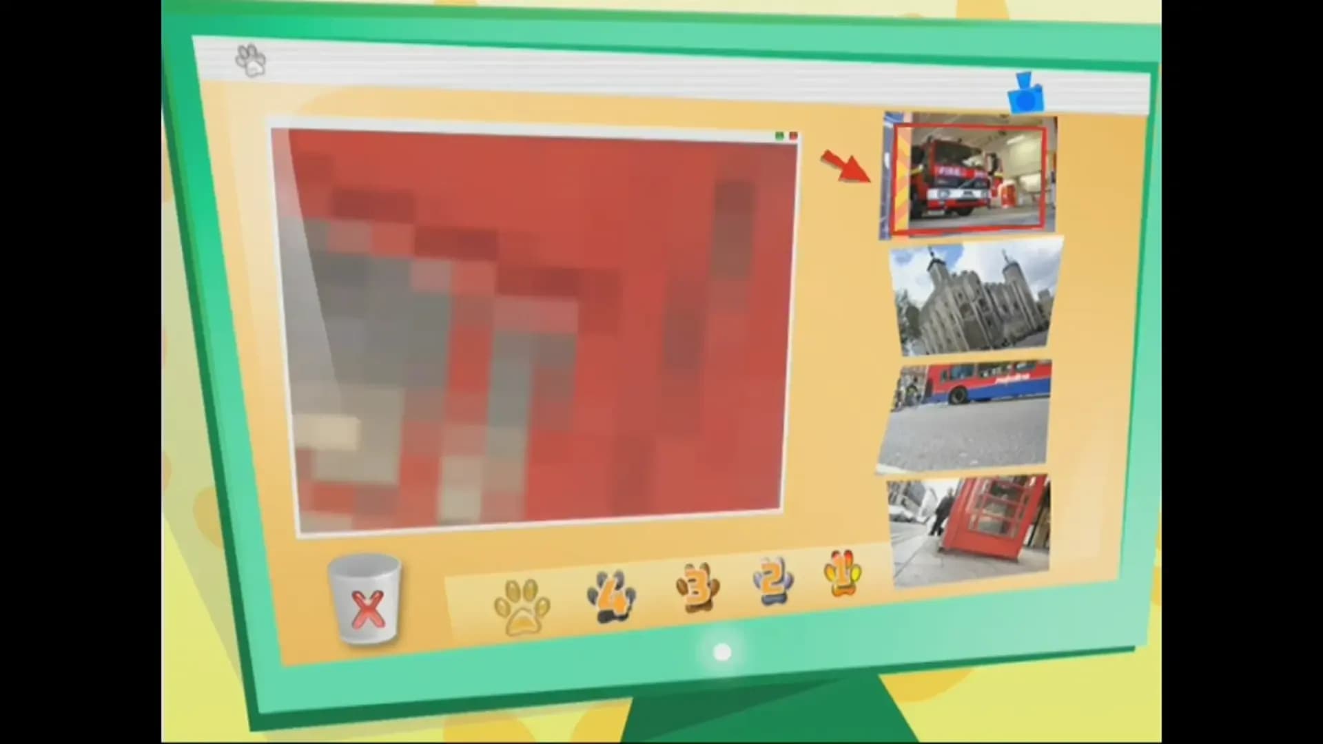 image backdrop image