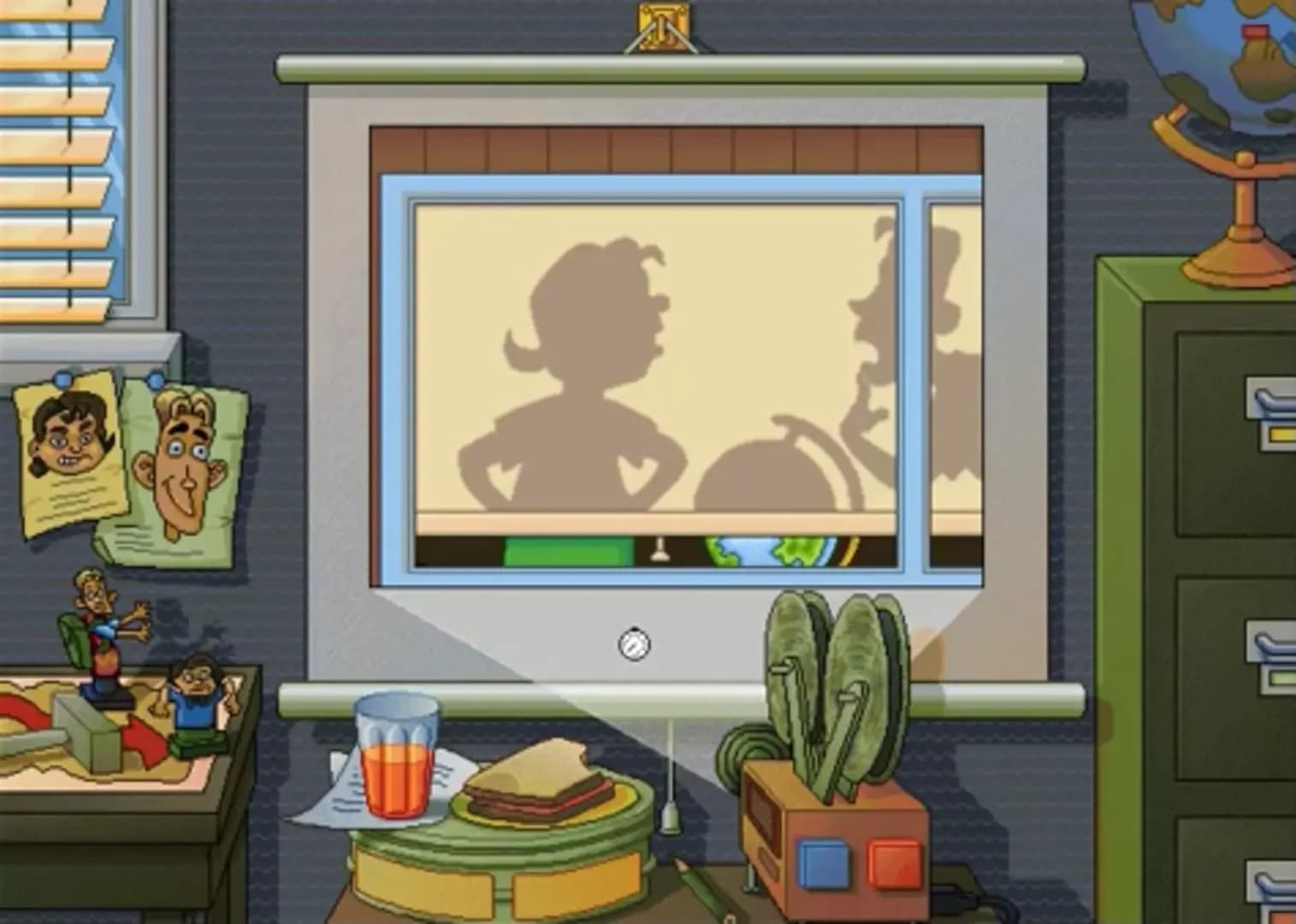 image backdrop image